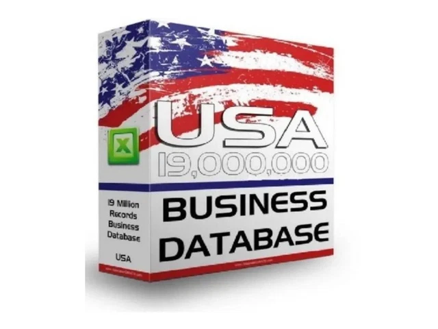 19 Million USA Database Business Email List B2B 2023