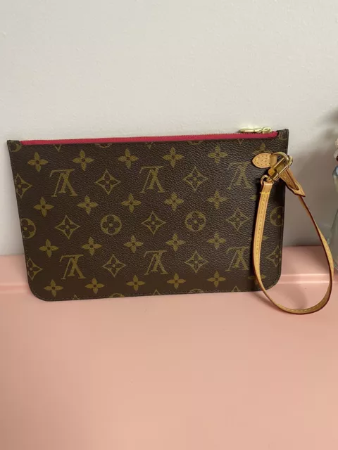 LOUIS VUITTON NEVERFULL MM Monogram with Red Interior, Dustbag, Base  $1,230.00 - PicClick