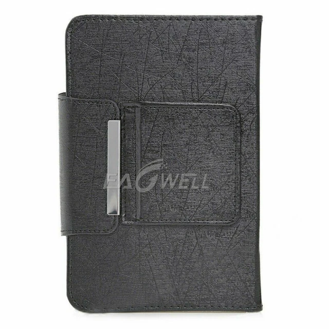 US For 7" 8" 10" 10.1" Tablets Universal Folio Leather Case Keyboard Stand Cover