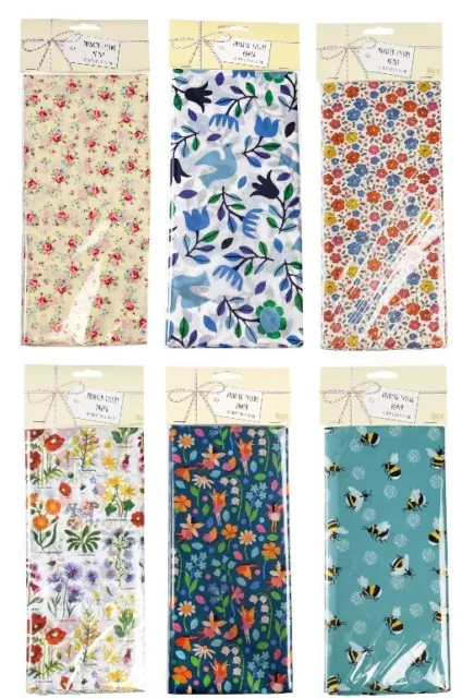 Exclusives*10er Set Seidenpapier 50 x 70cm*Blume*Rosen*Folk*Wildblumen*Bienen*..