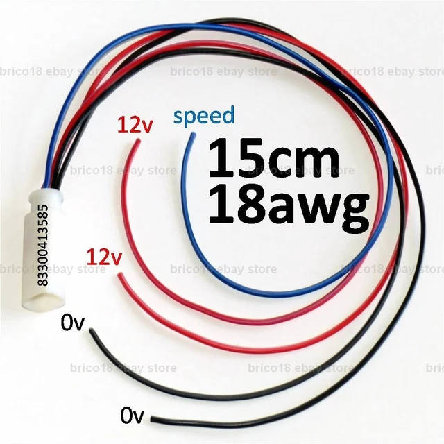 BMW Câble Accessoire 83300413585 15cm/18awg/5f - R1200 S1000 GS RS RT S1000 XR F