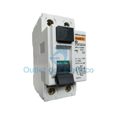 Hager Interrupteur Différentiel 40A 30mA  HAGER U742 20332 