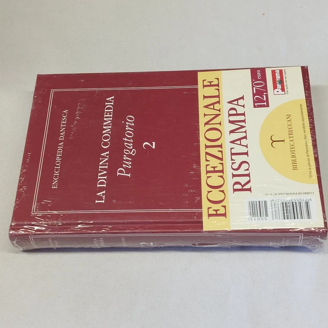 (Dante Alighieri) La divina Commedia Purgatorio   Treccani Panorama NUOVO