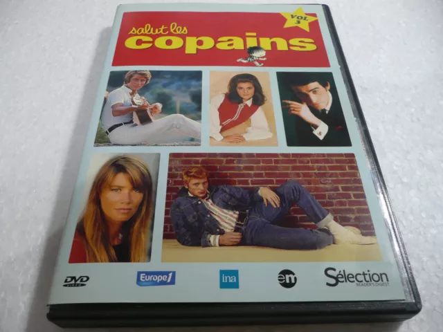 Dvd  Salut Les Copains  Vol.3 Mitchell Hallyday Dutronc Sheila /  Dvd 43 Titres