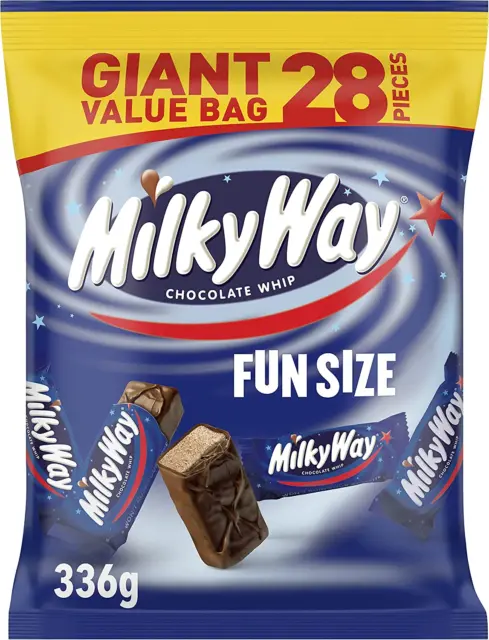 Celebrations Chocolate Milky Way Flavour X100 Mini Bites Choose Your  Favourite 