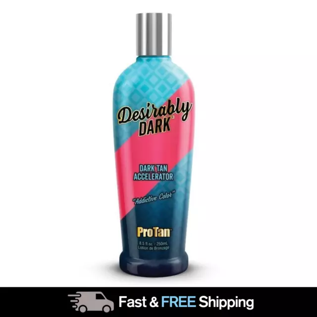 PRO TAN DESIRABLY DARK TAN ACCELERATOR SUNBED TANNING LOTION CREAM 250ml