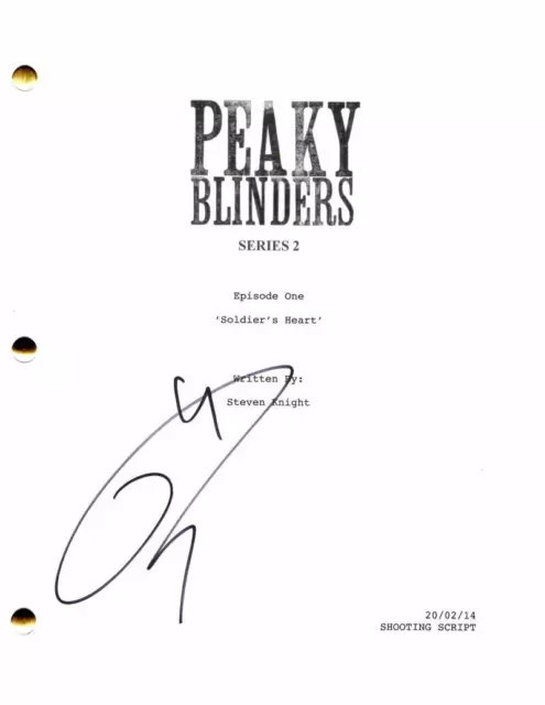 Tom Hardy Signed Autograph Peaky Blinders Full Episode Script - Cillian Murphy