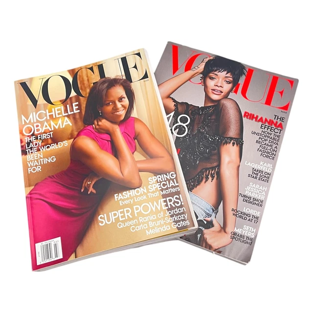 VOGUE MAGAZINE MICHELLE Obama Fashion Queen Rania of Jordan