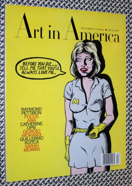 Art in America Magazine, RAYMOND PETTIBON, GIORGIO MORANDI, CATHERINE OPIE