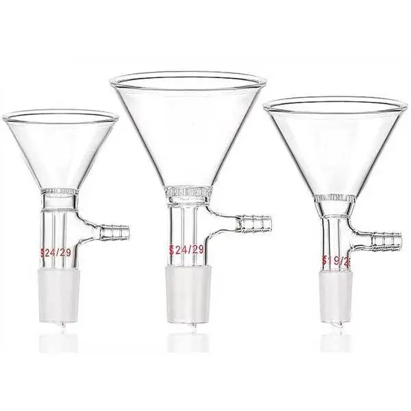 Wholesale 50mm - 150mm Glass Filter Funnel with Standard Joint Connector CA