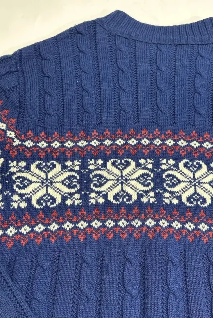 VINTAGE MEDIUM JANTZEN Sweater Pattern Cable Knit Mens USA 38 Chest $14 ...