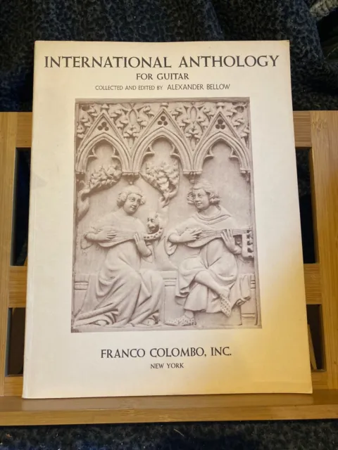 International Anthology partition guitare Alexander Bellow Franco Colombo Inc.