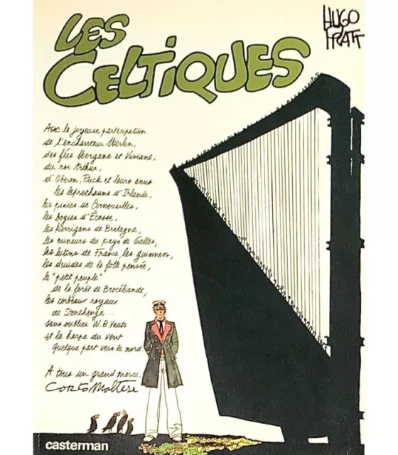 [CORTO MALTESE] PRATT (Hugo). Les Celtiques. Edition originale.