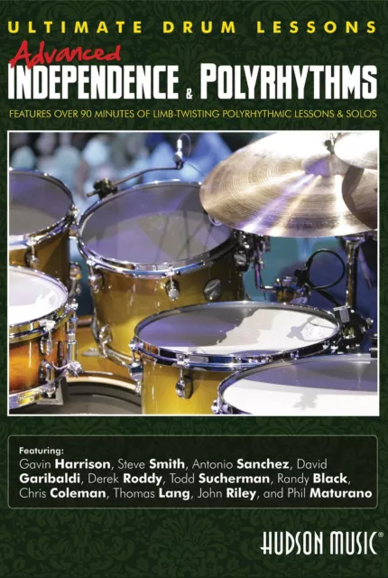 Various Ultimate Drum Lessons: Advanced Independence and Polyrhythms DVD NEW
