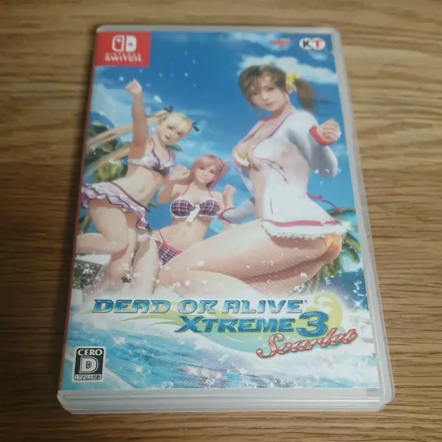 Nintendo Switch DEAD OR ALIVE XTREME 3 Scarlet Japan Import