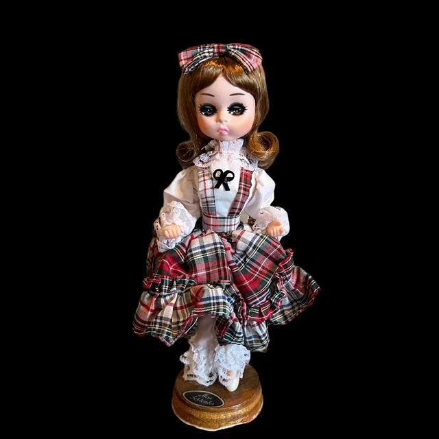 Collector’s Dolls By Bradley Miss September Certificate Of Authenticity Big Eyes