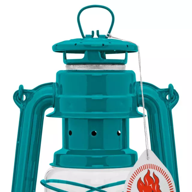 Feuerhand Sturmlaterne 276 Baby Special 276 Teal Blue Petroleumlampe Laterne 2