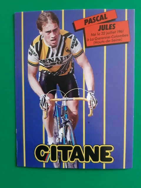 postales renault elf cycles gitane bernard hina - Acheter Cartes postales anciennes d'autres sports sur todocoleccion