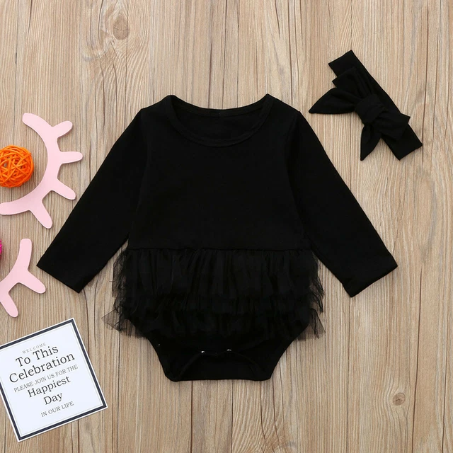 Set abiti fascia tulle tulle neonata neonata 7