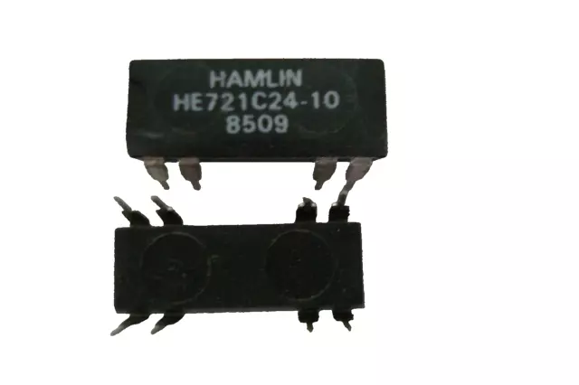 HAMLIN - HE721C2410 - REED  RELAY     NOS LOT OF 4 Pcs.