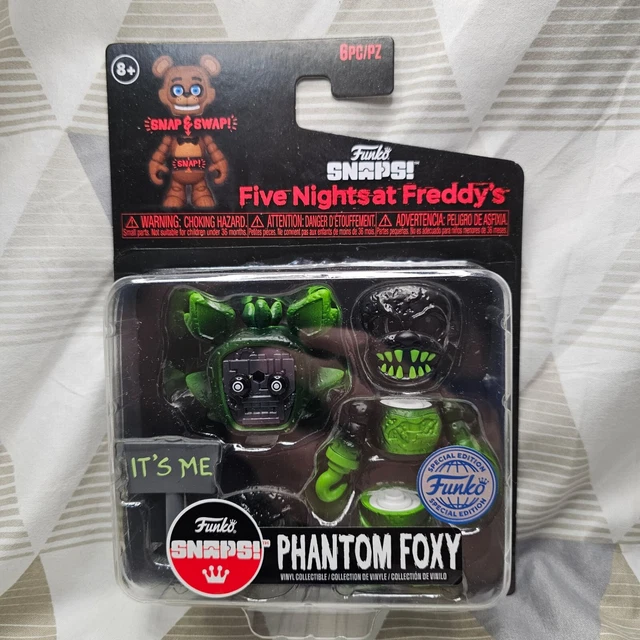 FIVE NIGHTS AT Freddys Snaps Figura Phantom Foxy Freddy FNAF Funko