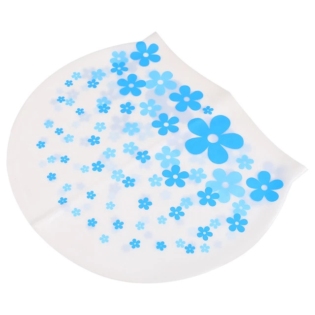 Natation De Dessin Animé Bonnets Piscine Bain Hommes Femmes Bouchon En Silicone