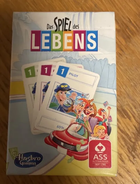 Das Spiel Des Lebens Kartenspiel Hasbro Gaming 2018 Pocket Game NEU