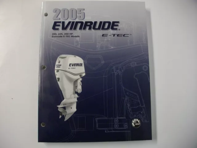 2005 SO BRP Evinrude outboard factory manual 5006059 200 225 250 hp E-Tec