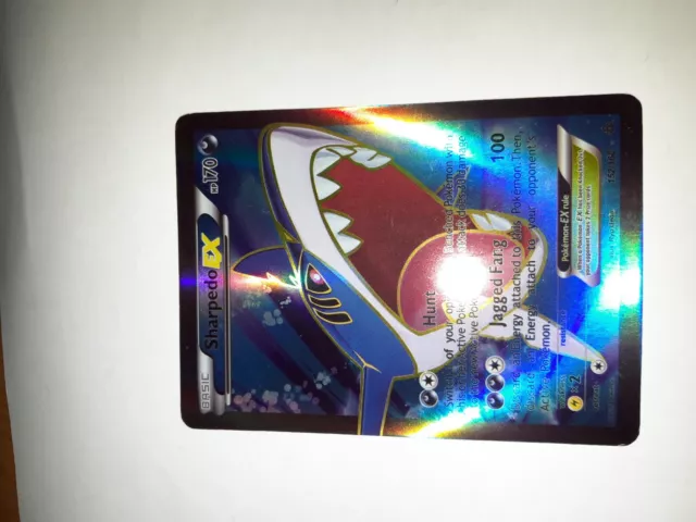 Carte Pokemon SHARPEDO 152/160 Ultra Rare EX Full Art EN OCCASION nearmint