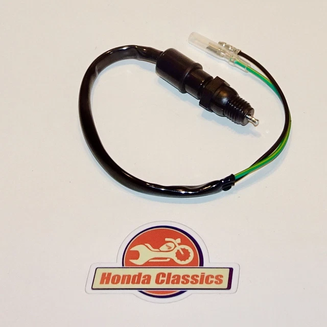 SCI Black Braided Front Upper Brake Hose For Honda CB350G CB350F CB400F CB450 CB500 CB550 CB750 – 13.5 Inch