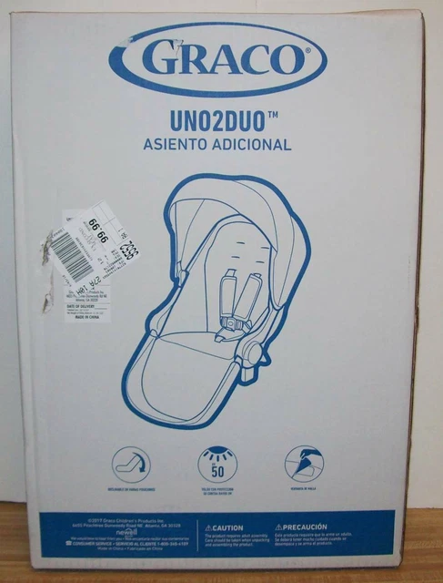 Brand New- Box Graco Uno2Duo Second Extra Seat - ACE Fashion -