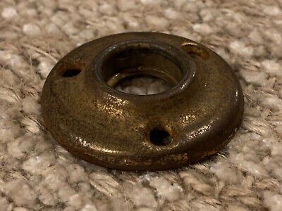 1 3/4" Stamped Steel Brass Plated Rosette Escutcheon For Door Knob