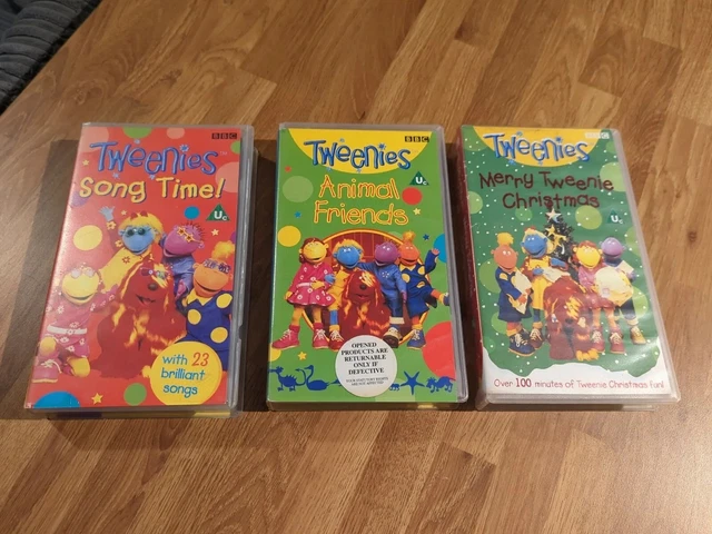 TWEENIES VHS X 3 Song Time! Animal Friends & Merry Tweenie Christmas ...