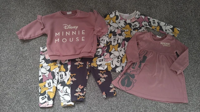 💞 Baby Girls Bundle Of Clothes Age 3-6 Months Minnie Mouse 💞