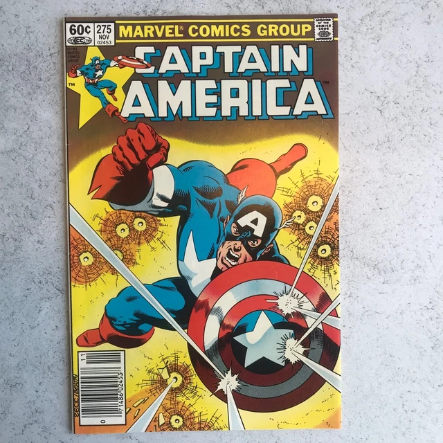 Captain America 275 Key 1st  appearance of Baron Zemo (Helmut Zemo) ~  Newsstand