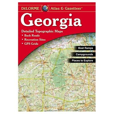 Delorme Georgia Topographical Road Atlas & Gazetteer