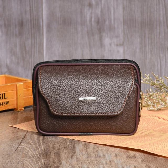 Piccola borsa a tracolla da donna, in pelle vegana, con