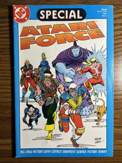 Atari Force Special 1 Marshall Rogers Cover Kupperburg Story Dc Comics 1986