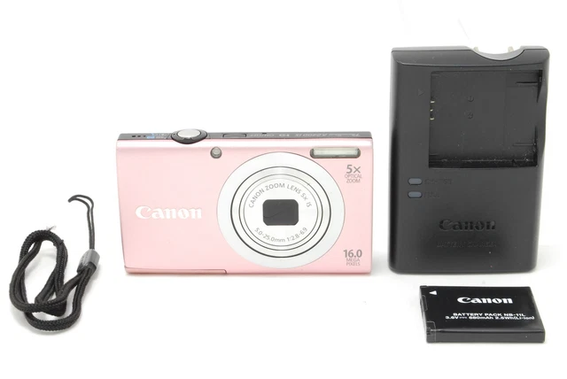 【極美品✨】Canon PowerShot A2400IS デジカメ　ピンク Canon powershot A2400IS Digital Camera Pink Made In Japan | eBay