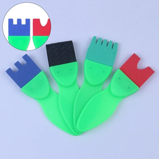 Conveniente juego de rodillos con estampillas esponja para educación temprana y diversión de los niños
