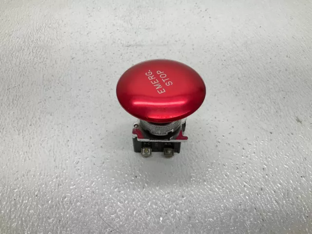 Cutler Hammer 10250T Red Emergency Stop Momentary Push Button 3-73 (TSC)