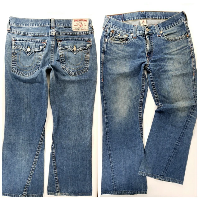 TRUE RELIGION Jeans mens 36x31 JOEY boot cut twisted flare TRUE RELIGION Jeans mens 36x31 JOEY boot cut twisted flare