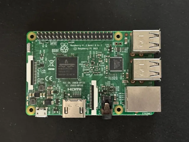Raspberry Pi 3B Einplatinencomputer - ideal für IoT, Oktoprint, HA usw.