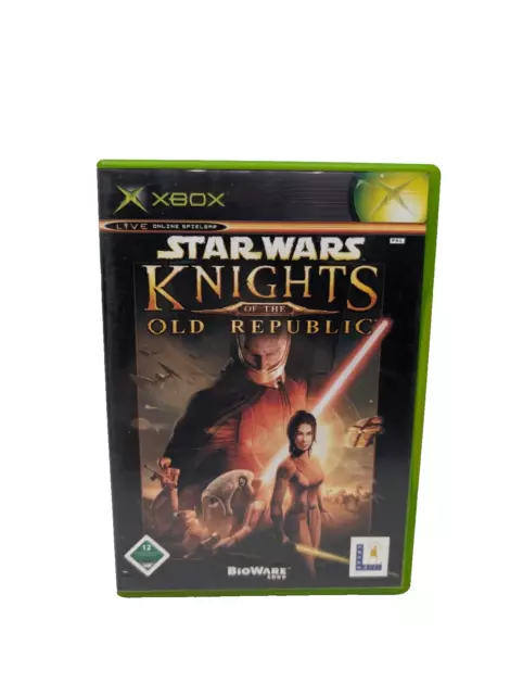 Star Wars Knights Old Republic XBOX Classic solo embalaje original sin juego