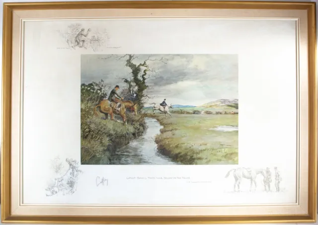 Snaffles, Charles Johnson Payne, 'Great Banks, Below The Fields', Print, Signed