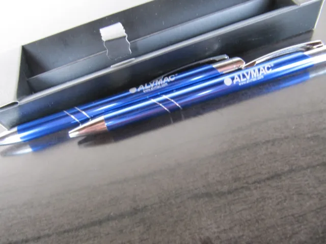 Edles Schreib-Set ALVMAC  1 Kugelschreiber 1 Druckbleistift ballpoint pen 