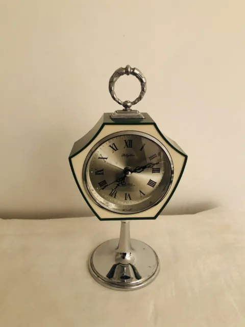 A most unusual vintage RHYTHM 1960’s 2 Jewels Japanese Alarm clock/ working