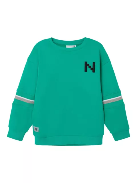 Name it Jungen O-Neck Sweatshirt Gr. 122-164 NKMOIAS LS SWE BRU