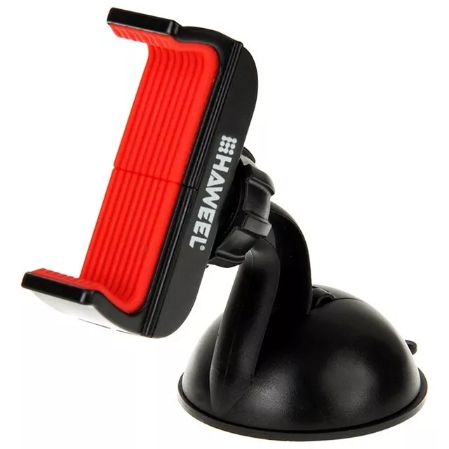 Haweel Supporto Auto Originale Hwl-6320 Car Mount Ventosa Parabrezza Red 790Ed0A