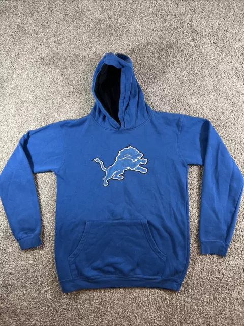 Detroit Lions Hoodie Size Youth XL NFL Apparel Detroit Lions Football Pullover